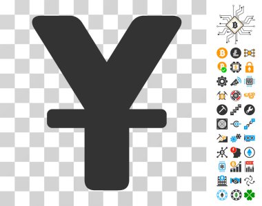 Bonus ile Çin Yuan simgesi