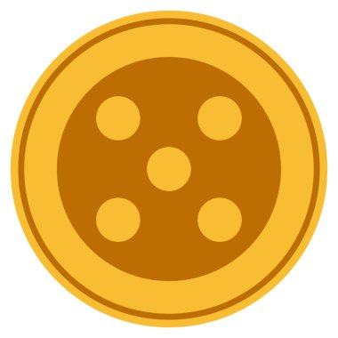 Yuvarlak zar altın sikke