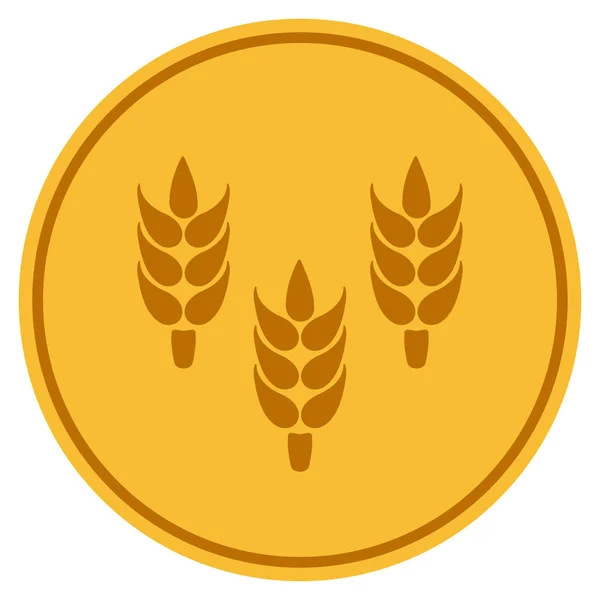 Rijst Gold Coin — Stockfoto