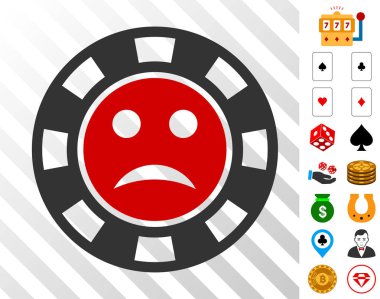 Bonus ile yazık Casino çip simgesi
