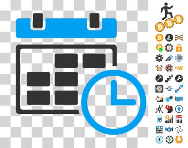 Tarih ve saat simgesini Bonus ile