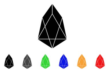 EOS para birimi vektör simgesi