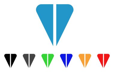 Ton para birimi vektör simgesi