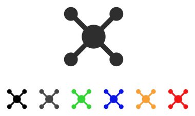 Rulet vektör simgesi