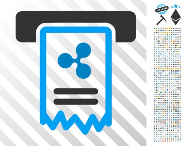 Bonus çek ödeme düz simgesiyle dalgalanma