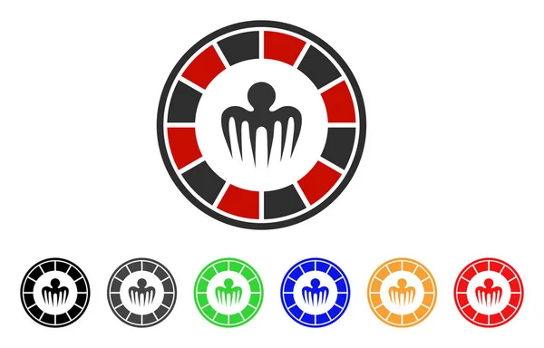 Spectre Casino Vector Icono — Vector de stock