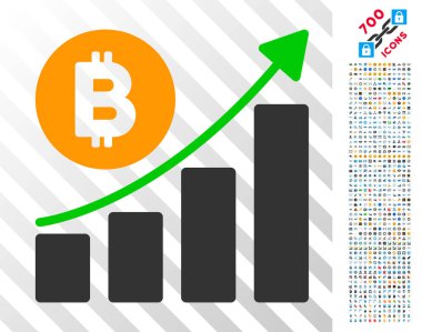 Trend düz simgesi Bonus ile büyüyen Bitcoin