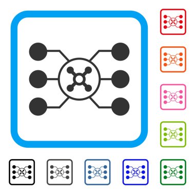 Rulet devre simgesi çerçeveli