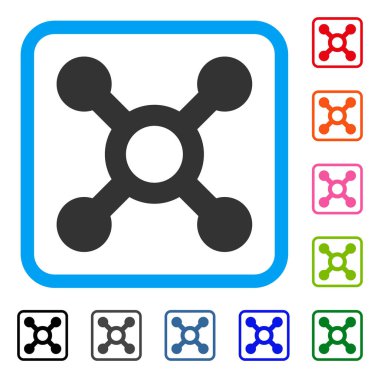 Rulet simgesi çerçeveli