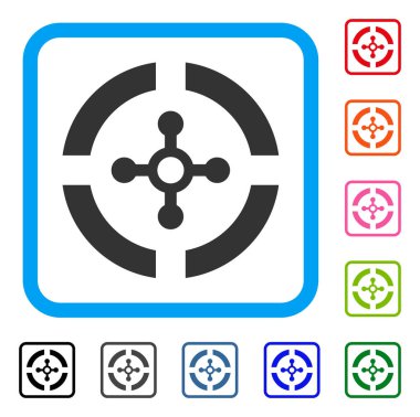 Rulet simgesi çerçeveli