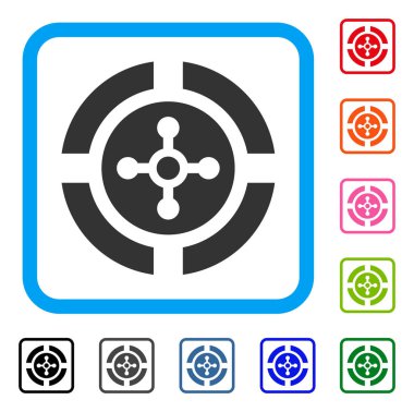 Rulet simgesi çerçeveli