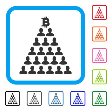 Simge Bitcoin Ponzi piramit çerçeveli