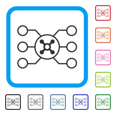 Rulet devre simgesi çerçeveli