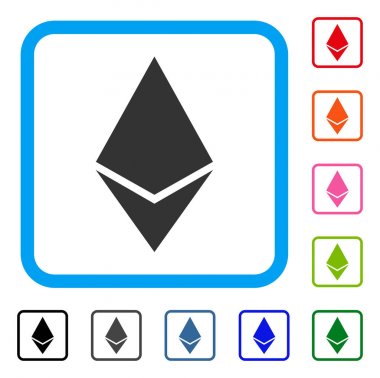 Ethereum Lite çerçeveli simgesi