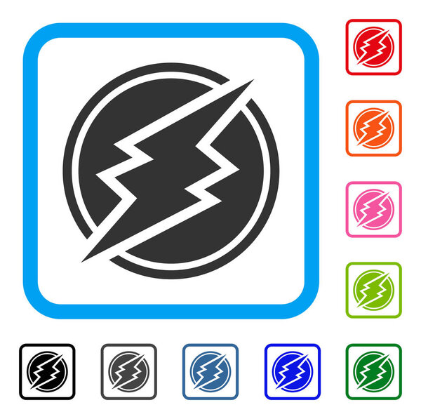 Electroneum Framed Icon