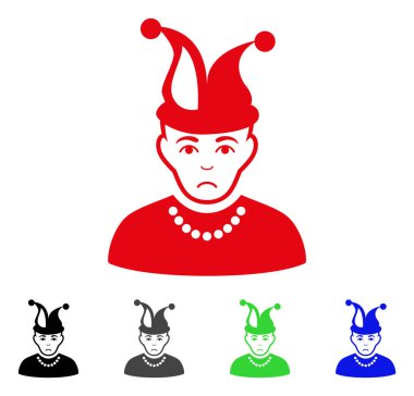 Üzgün aptal vektör simgesi