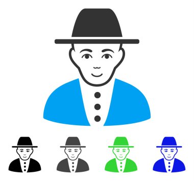 Yahudi vektör simgesi zevk