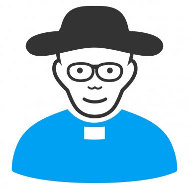 Kilise çoban düz simgesi