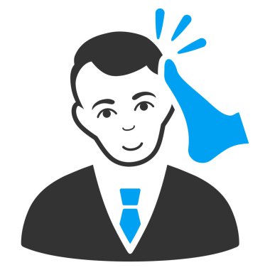 Kick boks kurban düz simgesi