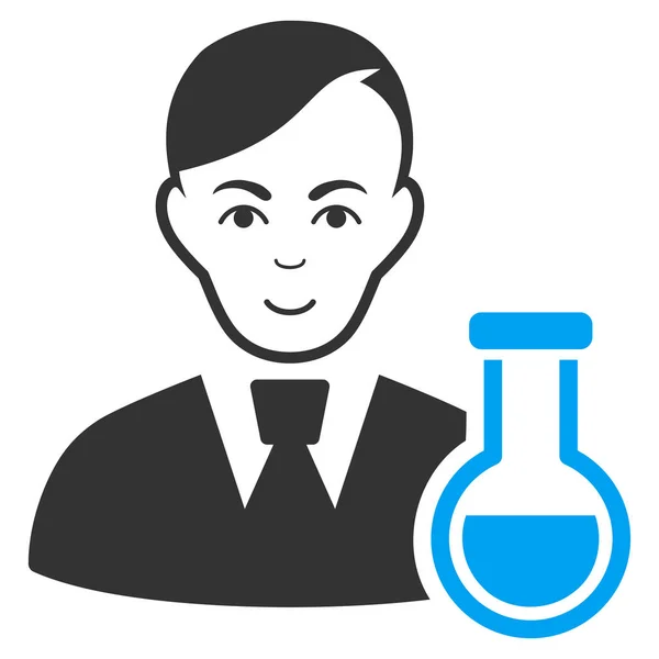 Chemist Flat Icon — Stock Vector