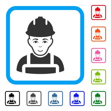 Sevinç simgesini Oluşturucu çerçeveli