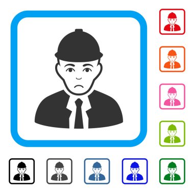 Mühendis Dolor simgesi çerçeveli