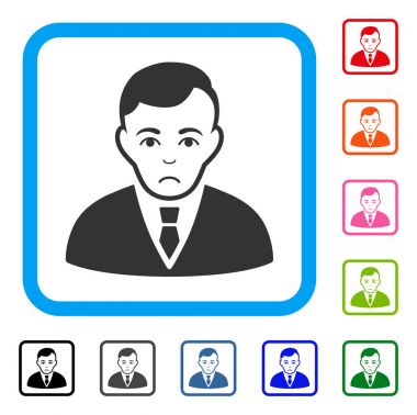 Üzgün simgesi Yöneticisi çerçeveli