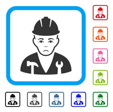 Asker çerçeveli Dolor simgesi