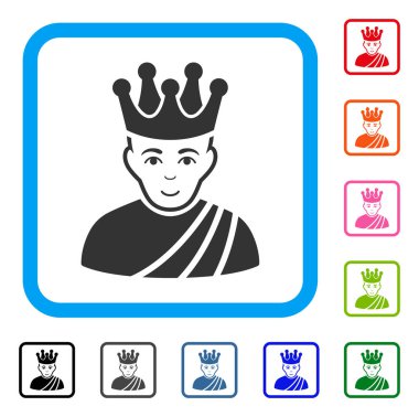 Çerçeveli İmparator memnun simgesi