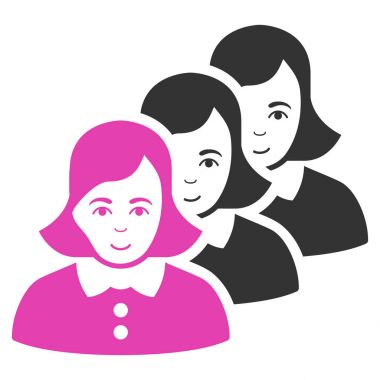 Kadın grup simgesi