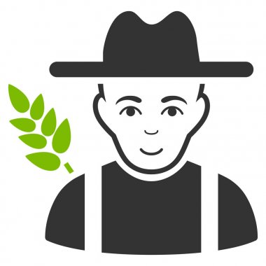 Buğday çiftçi simgesi