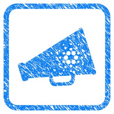 Cardano megafon damga çerçeveli