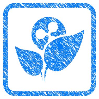 Dalgalanma başlangıç Filiz damga çerçeveli