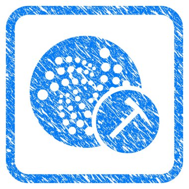 Iota incelemesi çekiç damga çerçeveli