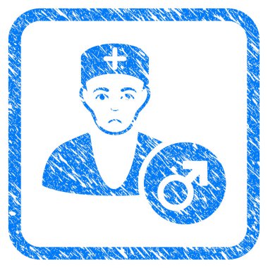 Andrologist doktor damga çerçeveli