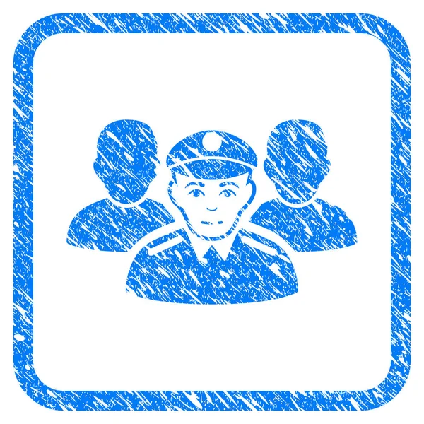 陆军队装裱邮票 — 图库矢量图片