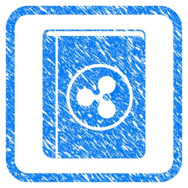 Dalgalanma kitap damga çerçeveli