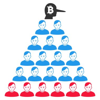 Bitcoin Ponzi piramit Manager simgesi