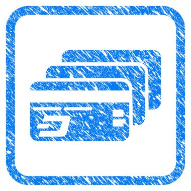 Dash banka kartları damga çerçeveli