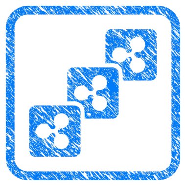 Dalgalanma bloğu zinciri damga çerçeveli