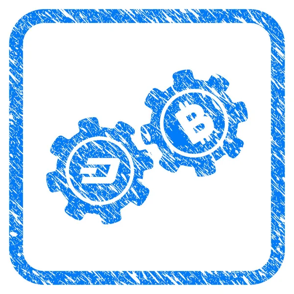 Dash Bitcoin vites damga çerçeveli