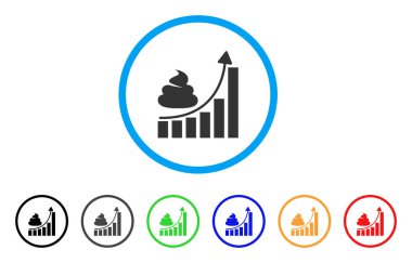 Bok Hyip grafik vektör simgesi