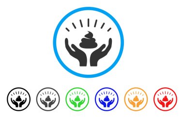 Bok kazanmak eller vektör simgesi