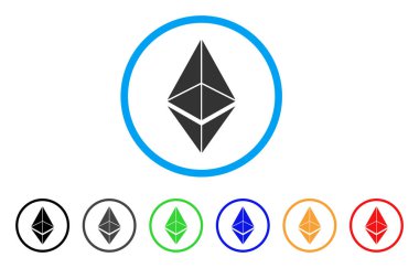 Ethereum yuvarlak simge