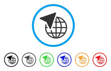 Küresel serbest yuvarlak simge