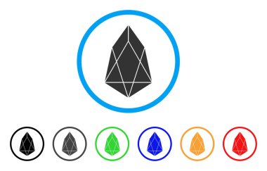 EOS para birimi simgesi yuvarlak