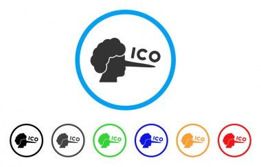 ICO Lier Vector Icon clipart