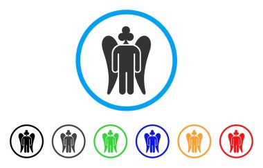 Kumar melek vektör simgesi