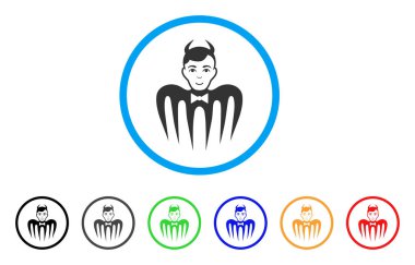 Yöneticisi Spectre şeytan vektör simgesi