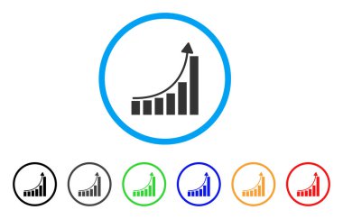HYIP Bar grafik vektör simgesi